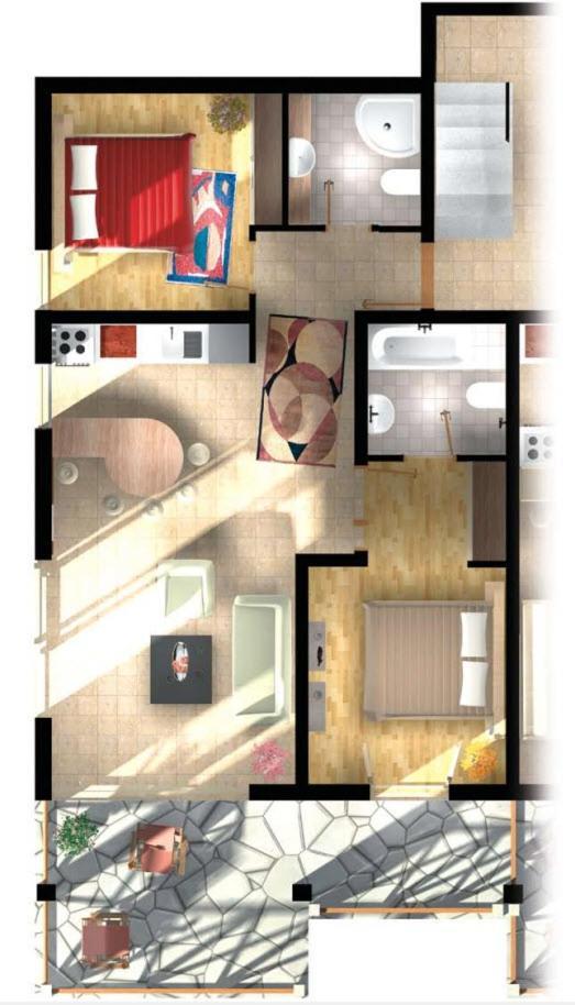 Apartman Fjord Waterfront Kotor